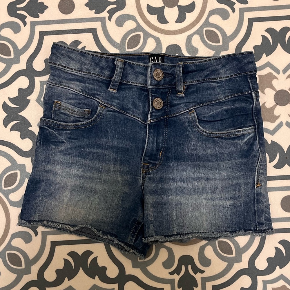 gap 12 slim kids cutoff shorts